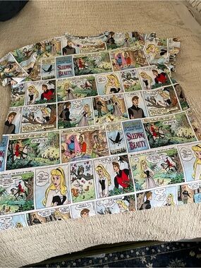 Disney Sleeping Beauty Comic-Print Shirt - Multicolor new
